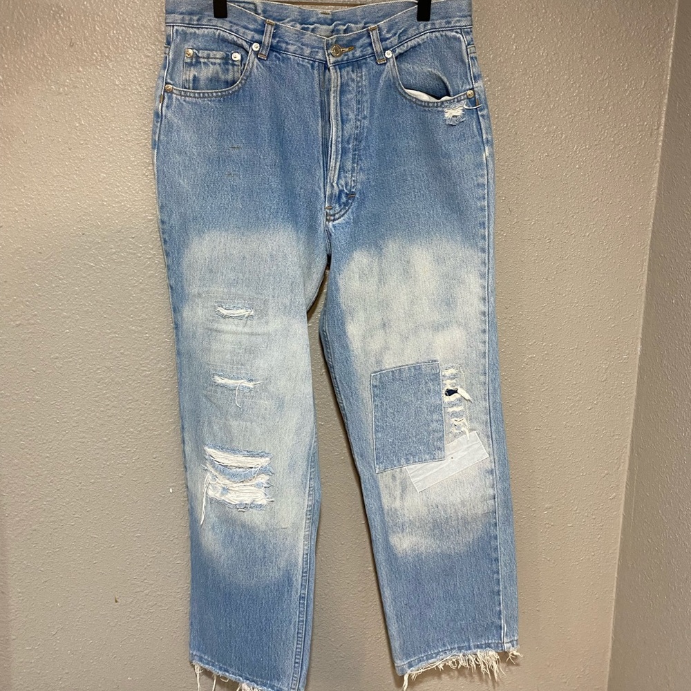 Ralph Lauren Patchwork Denim Jeans 30